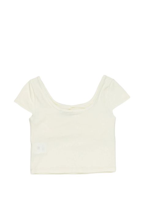 Top con arricciatura Lù-Lù BY MISS GRANT | LL4420LATTE